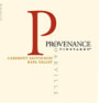 Provenance Vineyards Oakville Napa Valley Cabernet Sauvignon 2001 Front Label