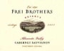 Frei Brothers Reserve Cabernet Sauvignon 2001 Front Label