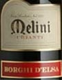 Fattorie Melini Chianti Borgha dElsa 2002 Front Label
