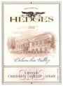 Hedges Family Estate CMS Red Blend 2002 Front Label