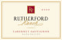 Rutherford Ranch Cabernet Sauvignon 2000 Front Label