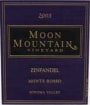 Moon Mountain Monte Rosso Vineyard Zinfandel 2002 Front Label