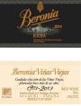 Bodegas Beronia Vinas Viejas Rioja 2010 Front Label
