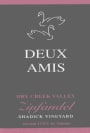 Deux Amis Shadick Vineyard Zinfandel 2008 Front Label