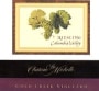 Chateau Ste. Michelle Cold Creek Vineyard Riesling 1998 Front Label