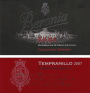 Bodegas Beronia Elaboracion Especial Tempranillo 2007 Front Label