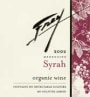 Frey Syrah 2002 Front Label