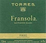 Torres Fransola Sauvignon Blanc 2002 Front Label