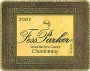 Fess Parker Santa Barbara Chardonnay 2002 Front Label