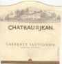 Chateau St. Jean Cabernet Sauvignon 2001 Front Label