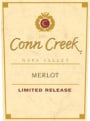 Conn Creek Limited Release Merlot 2001 Front Label