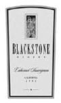 Blackstone Cabernet Sauvignon (half-bottle) 2002 Front Label