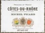 M. Picard Cotes du Rhone 2002 Front Label