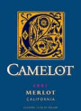 Camelot Merlot 2001 Front Label