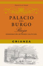 Burgo Viejo Palacio del Burgo Crianza 2013 Front Label
