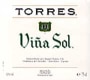 Vina Sol White Blend 2003 Front Label
