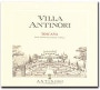 Marchesi Antinori Villa Toscana 2001 Front Label