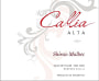 Bodegas Callia Alta Shiraz - Malbec 2012 Front Label