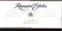 Raymond Estates Merlot 2001 Front Label
