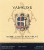Val delle Rose Morellino di Scansano 2003 Front Label