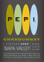 Pepi Chardonnay 2003 Front Label