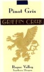 Griffin Creek Pinot Gris 1998 Front Label