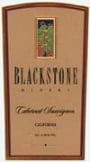 Blackstone Cabernet Sauvignon 2002 Front Label