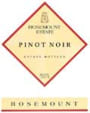 Rosemount Diamond Pinot Noir 2003 Front Label