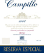 Bodegas Campillo Reserva Especial 2008 Front Label