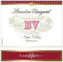 Beaulieu Vineyard Napa Valley Merlot 2001 Front Label