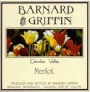 Barnard Griffin Merlot 2002 Front Label