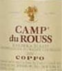 Luigi Coppo Barbera d'Asti Camp Du Rous 2001 Front Label