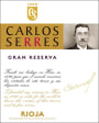 Carlos Serres Gran Reserva 2004 Front Label