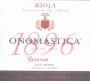 Carlos Serres Onomastica Reserva 2001 Front Label