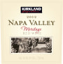 Kirkland Signature Napa Valley Meritage 2012 Front Label