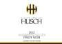 Husch Anderson Valley Pinot Noir 2012 Front Label