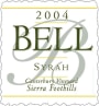 Bell Wine Cellars Canterbury Vineyard Syrah 2004 Front Label