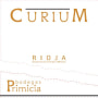 Bodegas Primicia Curium 2001 Front Label
