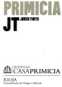 Bodegas Primicia JT Joven Tinto 2014 Front Label