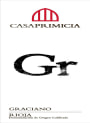 Bodegas Primicia Gr Graciano 2010 Front Label