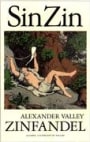 Alexander Valley Vineyards Sin Zin Zinfandel 1998 Front Label
