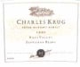 Charles Krug Sauvignon Blanc 2003 Front Label