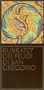Feudi di San Gregorio Rubrato Aglianico 2001 Front Label