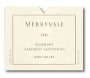 Merryvale Napa Cabernet Sauvignon 2001 Front Label