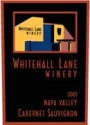 Whitehall Lane Cabernet Sauvignon 2001 Front Label
