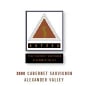 Artesa Alexander Valley Cabernet Sauvignon 2000 Front Label