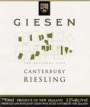 Giesen Riesling 2003 Front Label