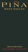 Pina Napa Valley Firehouse Vineyard Cabernet Sauvignon 2007  Front Label