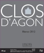 Clos d'Agon Blanco 2012 Front Label