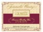 Tomasello Winery Spumante Front Label